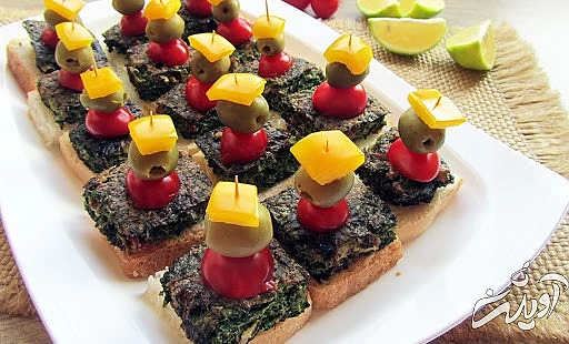 آموزش ده مدل فینگرفود ساده و خوشمزه کاناپ کوکو